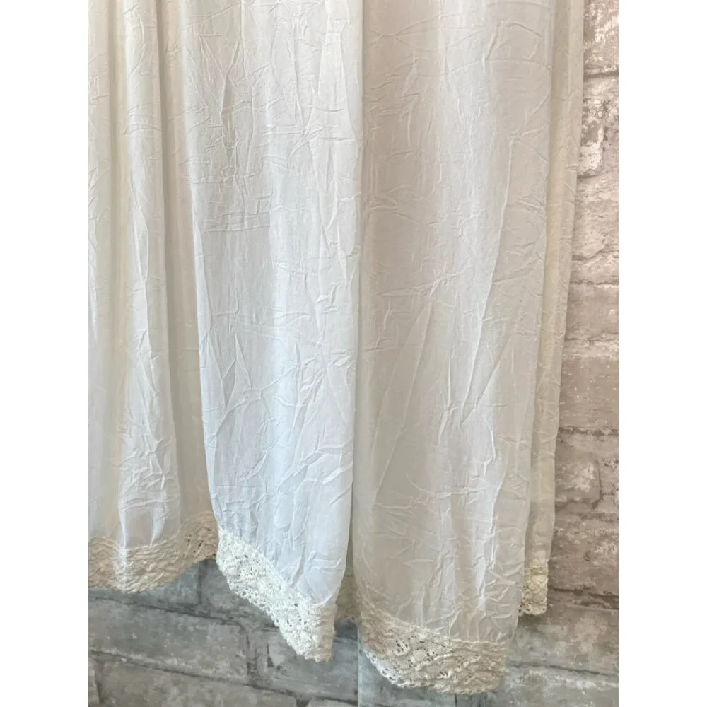 Johnny Was Size L Creamy White Dress - Picture 3 of 5